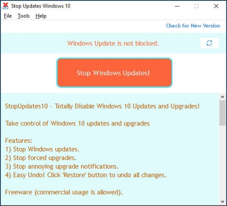 StopUpdates10 3.5.115 Multilingual