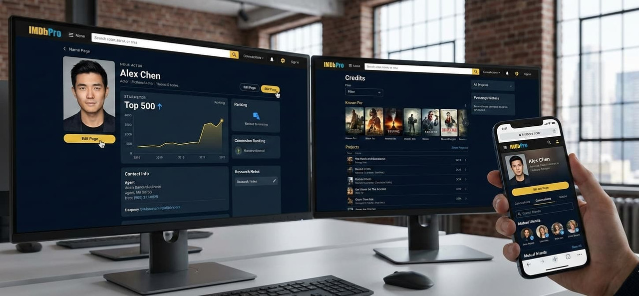 A split-level image. Above a glowing blue waterline is the tip of an iceberg STARmeter rank with a rising arrow with TOP 5000, this is the visible part. Below the waterline, interconnected structures symbolizing hidden factors.