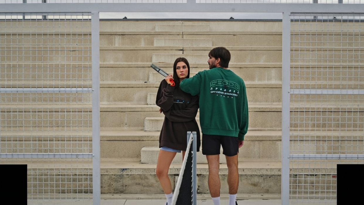 Off Court Crewneck Green