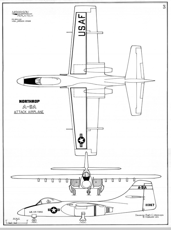 Northrop A-9A - Repla-Tech