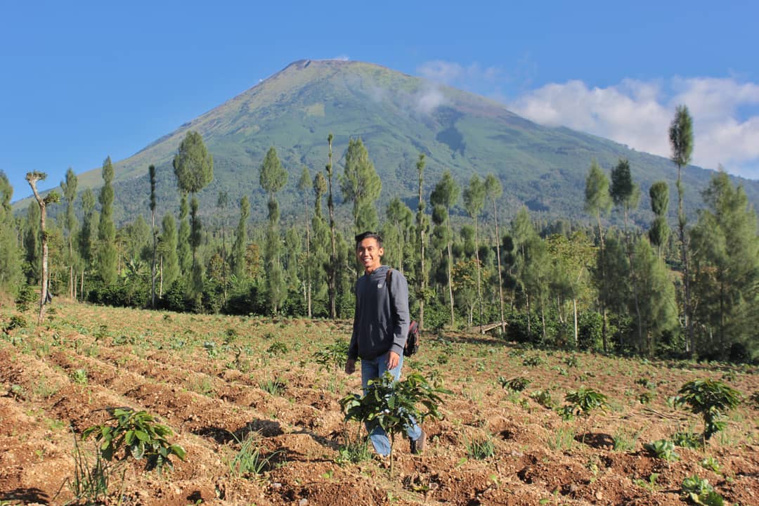 Kawasan agrowisata di Embung Kledung