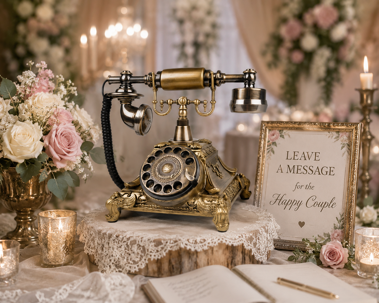 Memory Phone Booth - Wedding Setup