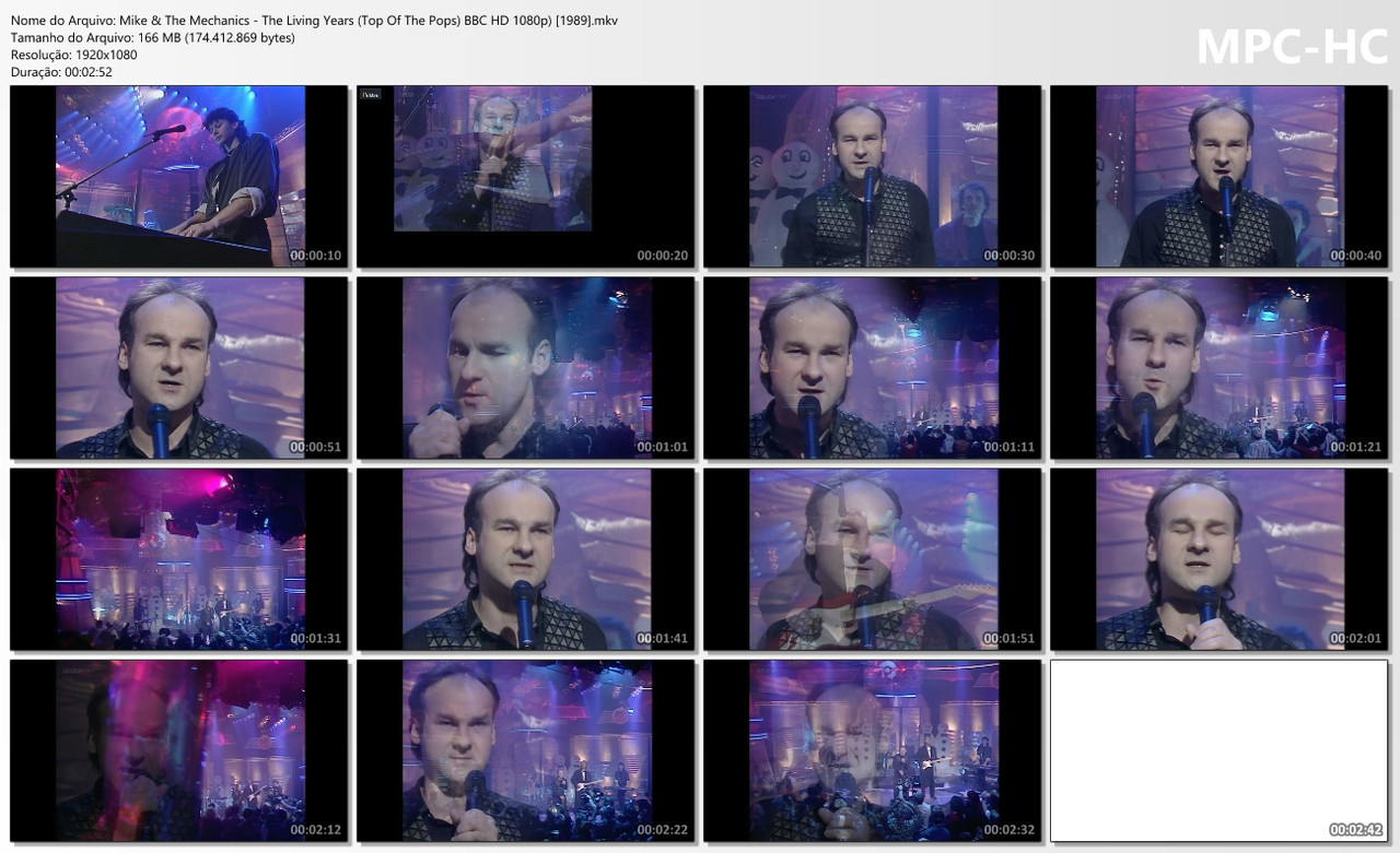 Mike & The Mechanics - The Living Years (Top Of The Pops) BBC HD 1080p) [25.12.1989]