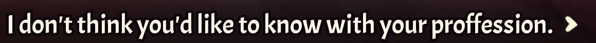 Profession typo