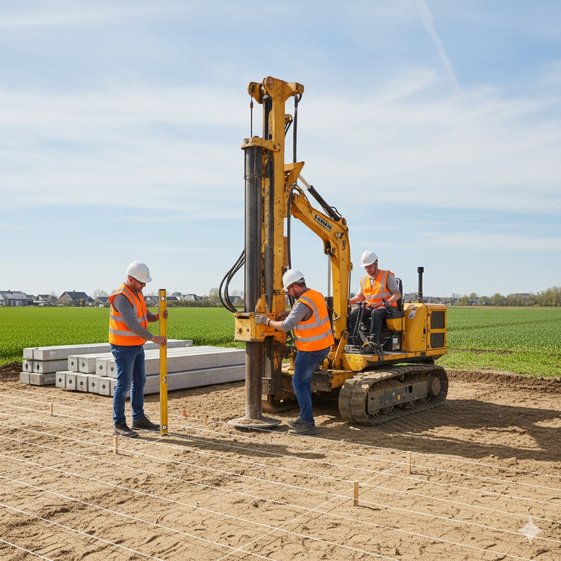 свайно ленточный фундамент