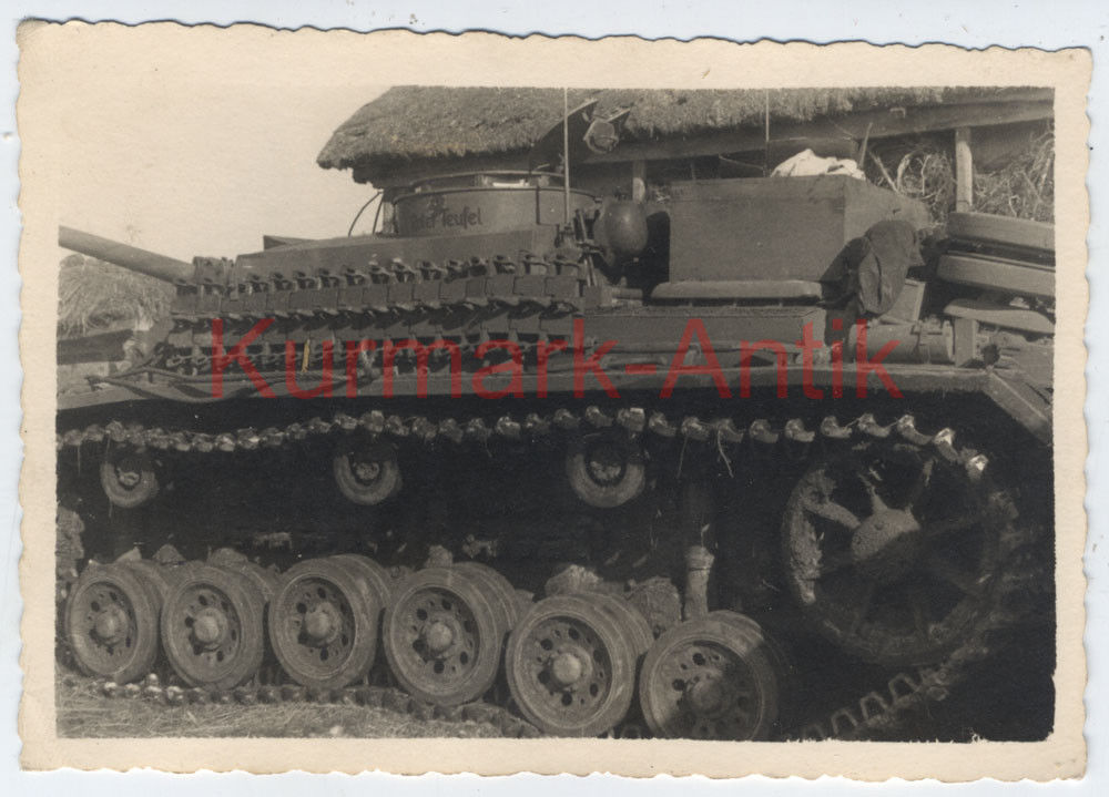 Foto Wehrmacht 3. TK Panzer Div. Stug Sturmgeschütz Russland Nam