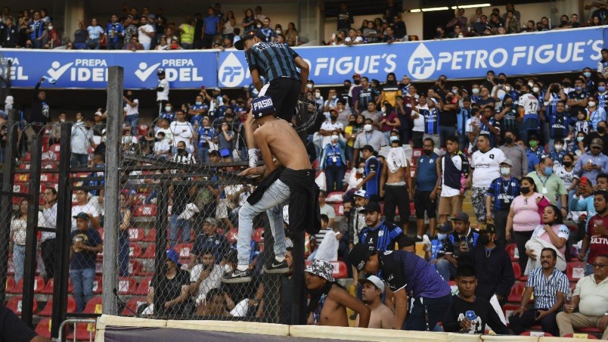 FGE Querétaro difunde los rostros de los agresores del estadio Corregidora