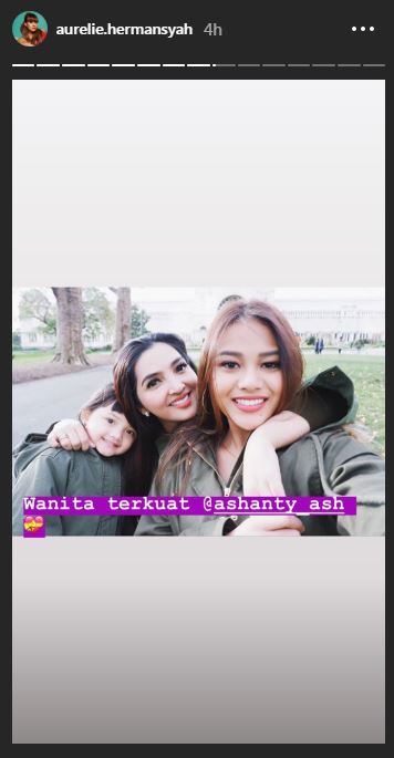 Aurel Hermansyah dan Ashanty