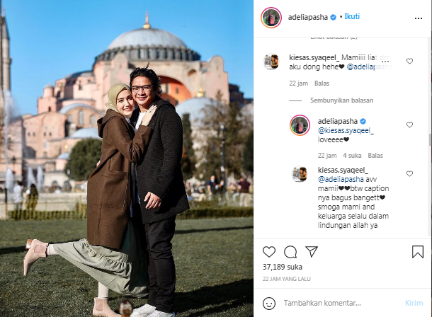 Adelia Pasha bagikan rahasia miliki rumah tangga adem ayem bersama Pasha Ungu