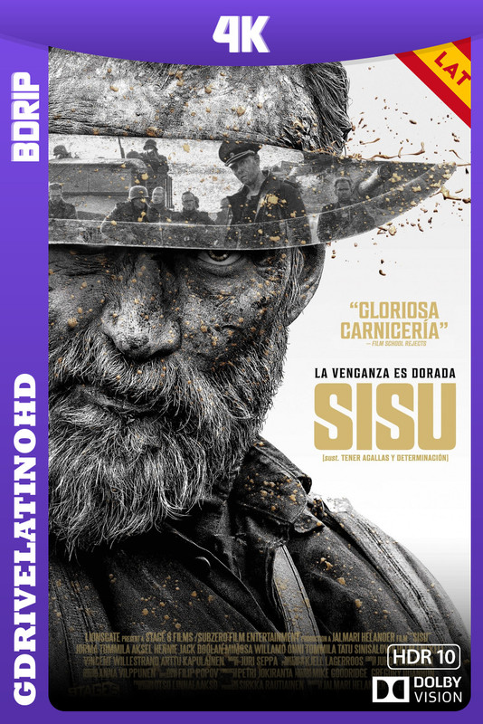 Sisu (2022) BDRip 4K DV HDR10 Latino-Inglés