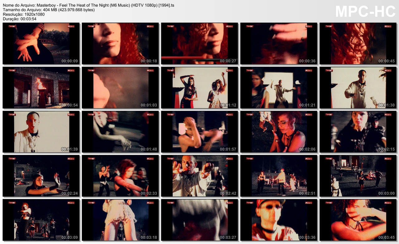 Masterboy - Feel The Heat of The Night (M6 Music) (HDTV 1080p) [1994]