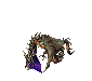 Flying pixel dragon.