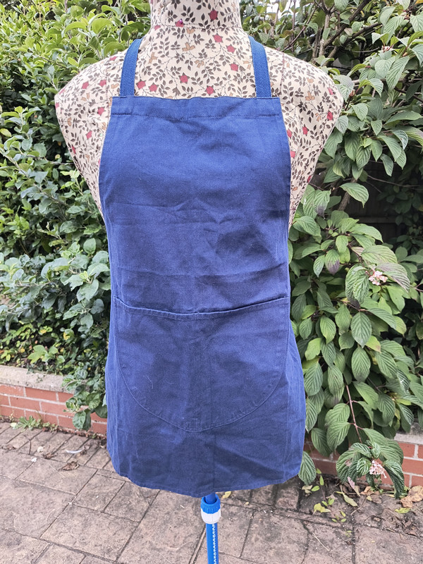 Blue Full Apron