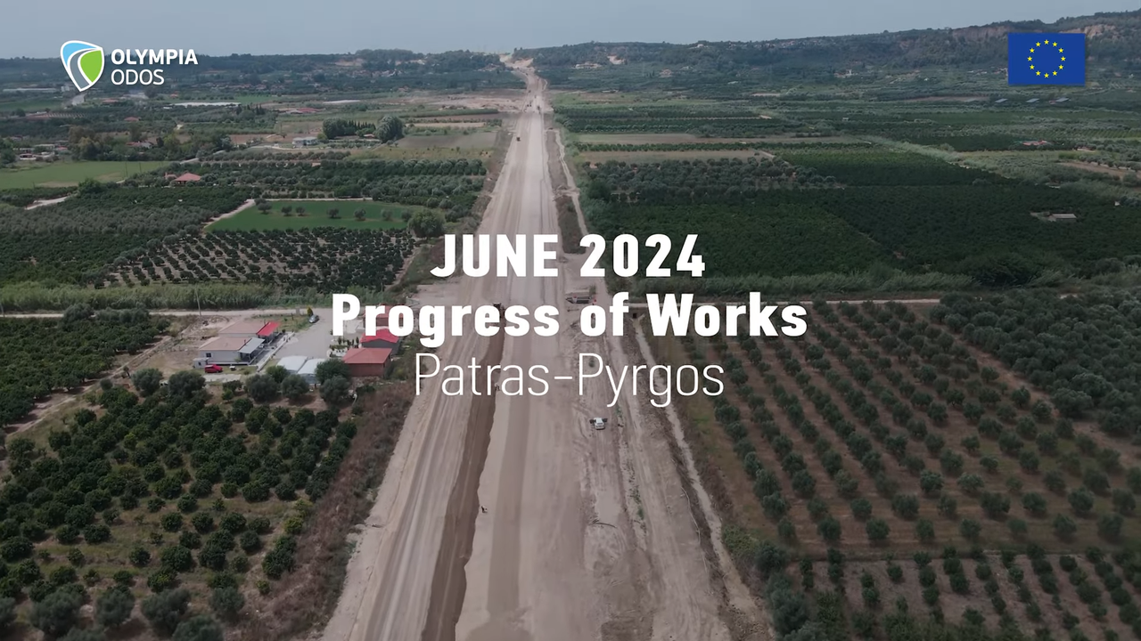 (782) Construction progress of the new Patras-Pyrgos Motorway (June 2024) 00-00-43