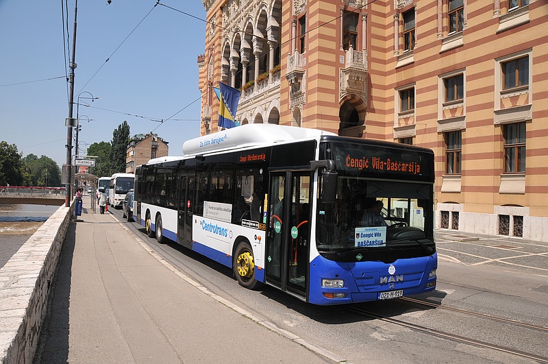 Sarajevski gradski prijevoz Centrotrans-PGS-MAN-Lion-s-City-438-274