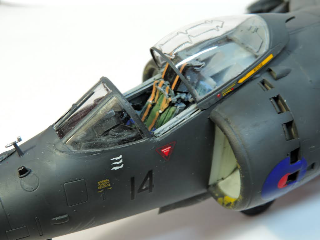 Avion - Sea Harrier FRS1 - Kinetic, 1/48 DSCN7444