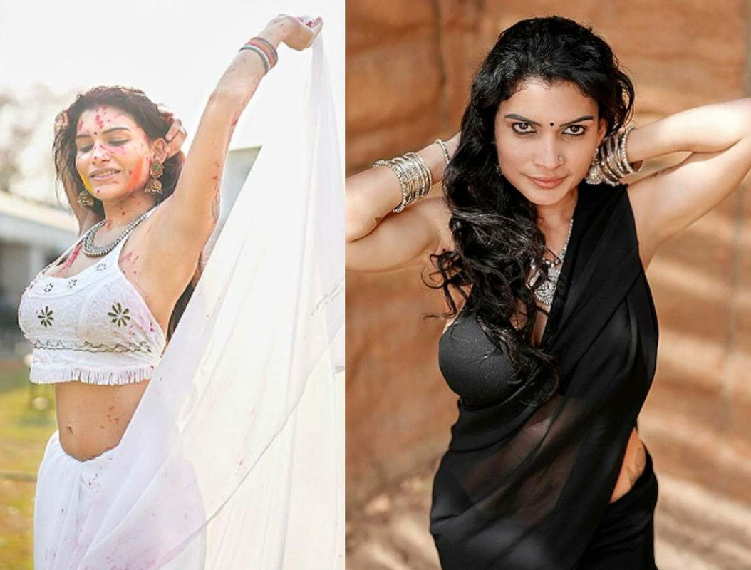 Resmi r nair hot model holi special primium show 