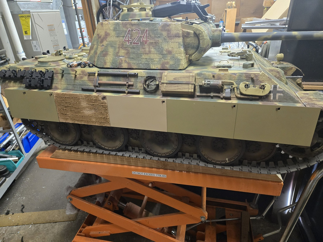 Side view with all skirt