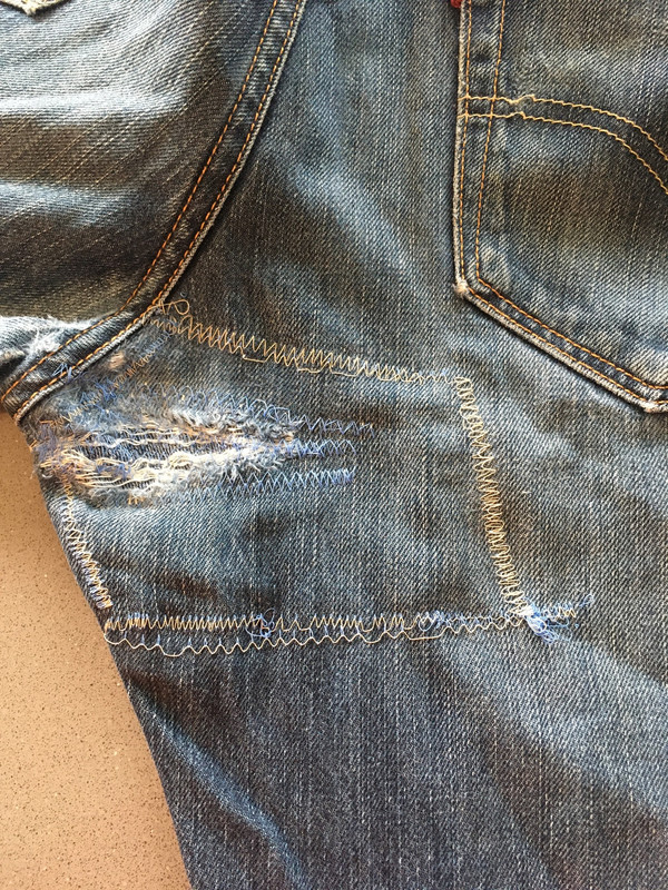REQUEST] Fix/prevent the holes in the crotch of jeans caused by wear. :  r/lifehacks