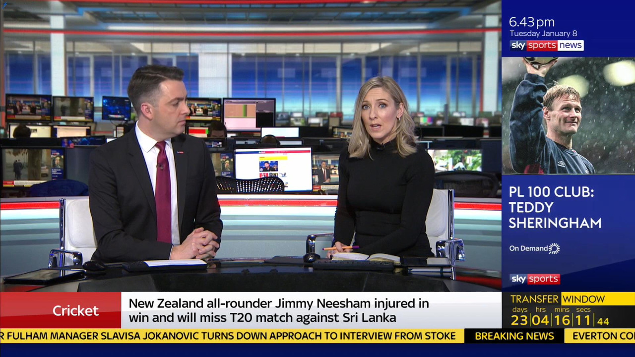 08 January - 18.38.07 - Sky Sports News At 6 2019. A comprehensi
