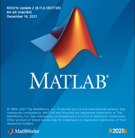 MathWorks MATLAB R2021b v9.11.0.1837725 Update 2 Only MACOSX (x64)