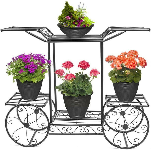 Save 44% on 6-Tier Garden Cart Stand at Walmart Save 44% on 6-Tier Garden Cart Stand at Walmart