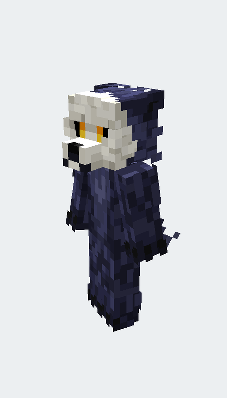 SkullDog(+ears) Minecraft Skin