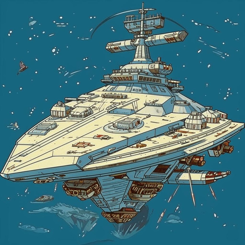 Звёздный разрушитель_Kandinsky 3.1