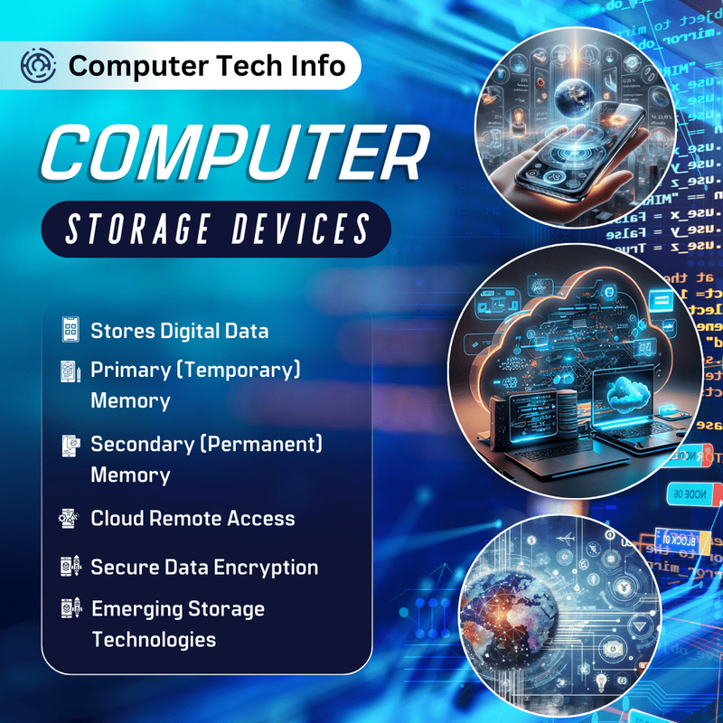 computer storage device and its types