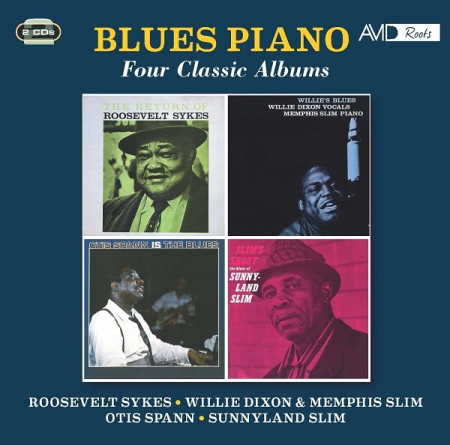 VA - Blues Piano: Four Classic Albums (Remastered) (2021)