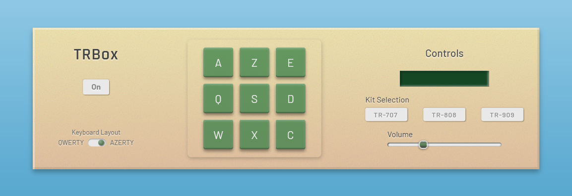 Drum Machine Screenshot
