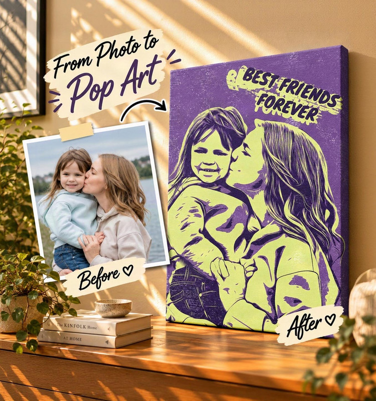 From Photo to Pop Art Forever
