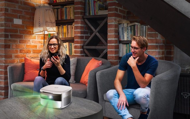 soundbar Philips in azione