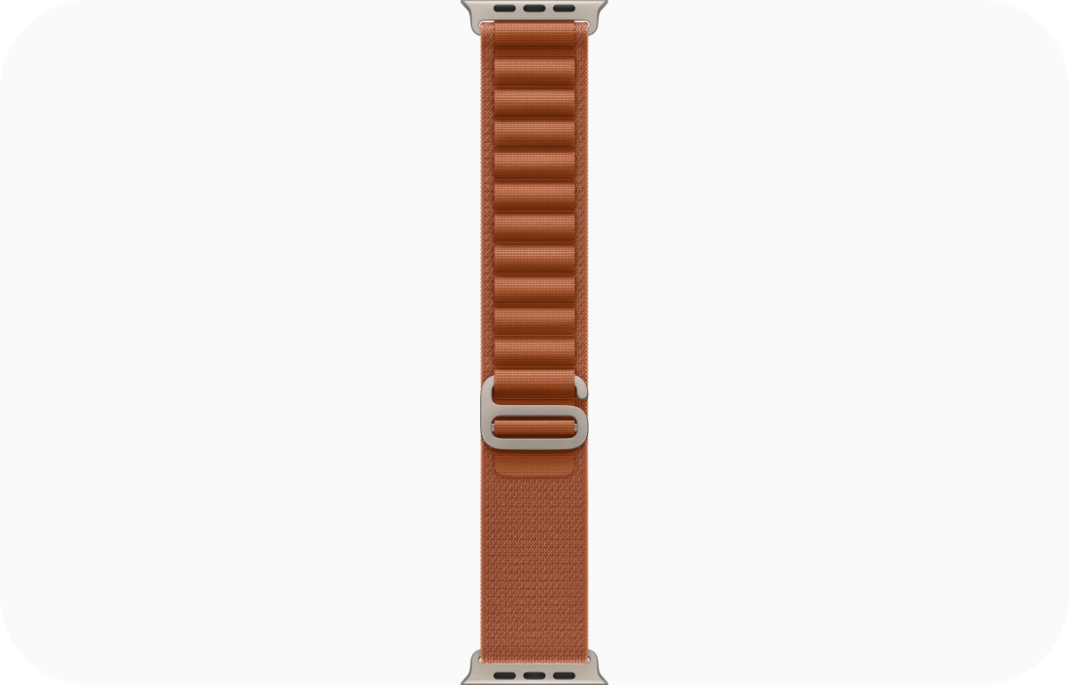 Apple Watch Ultra 3 Terra Cotta Alpine Loop
