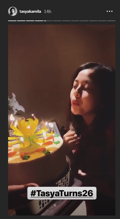 Ulang tahun Tasya Kamila