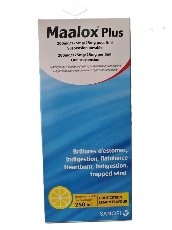 Maalox Plus 250Ml