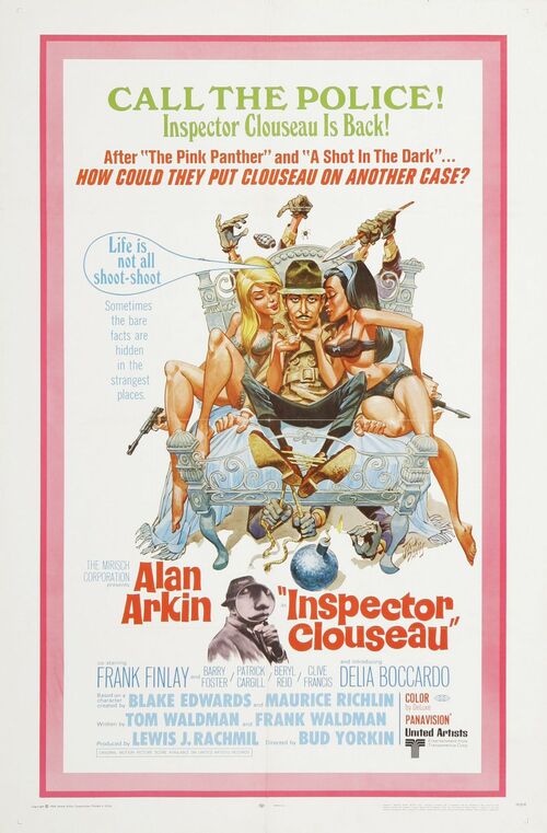 Inspektor Clouseau / Inspector Clouseau (1968) PL.1080p.BDRip.DD.2.0.x264-OK | Lektor PL