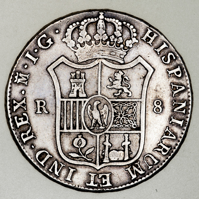 8 reales José Napoleón I. Madrid 1809. PAS6340