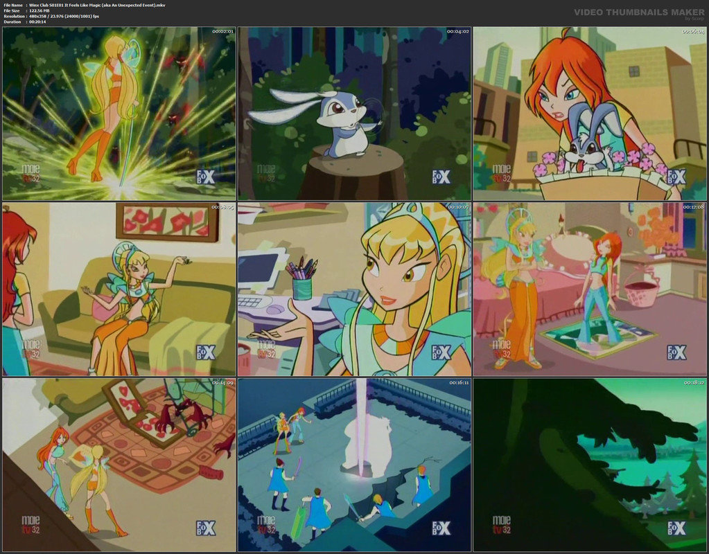 Winx Club S01E01 It Feels Like Magic (aka An Unexpected Event).mkv
