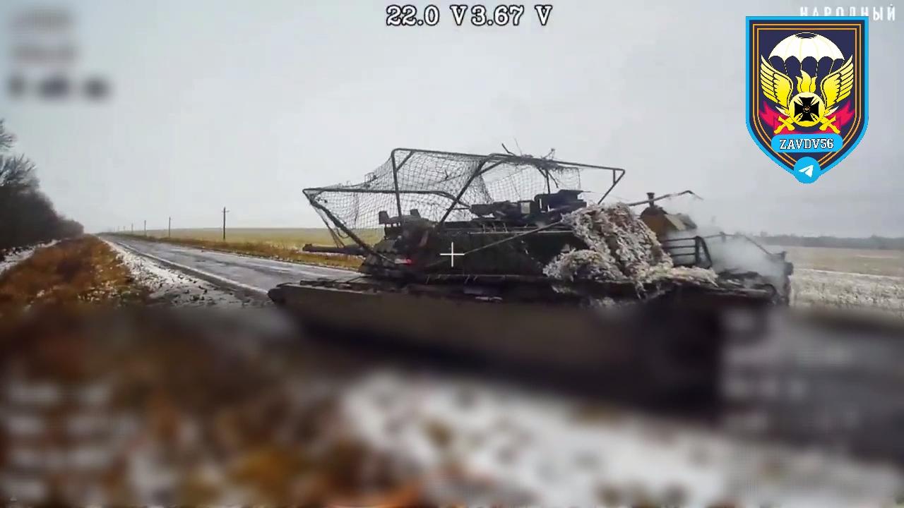 2013 M1A1SA Abrams dam aband 11 12 24