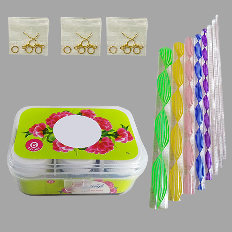 Dot Mandala on Round Tea Coasters with stand DIY Kit