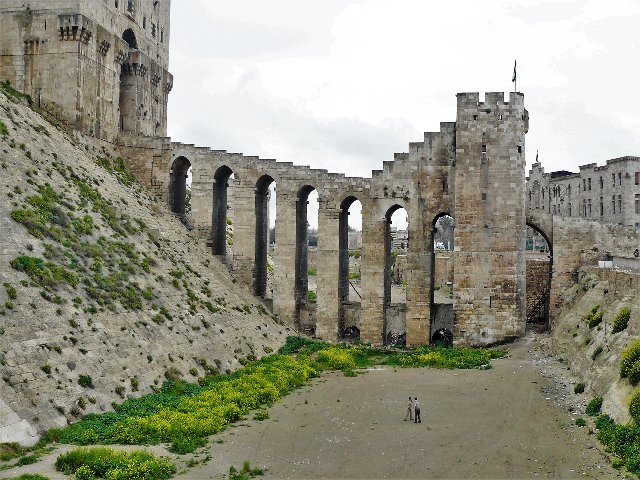 SAN SIMEON-CIUDADELA ALEPO - SIRIA.- CUNA DE CIVILIZACION.-MUSEO AL AIRE LIBRE (5)