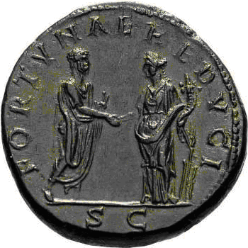 glosario fortuna - Glosario de monedas romanas. FORTUNA. 18