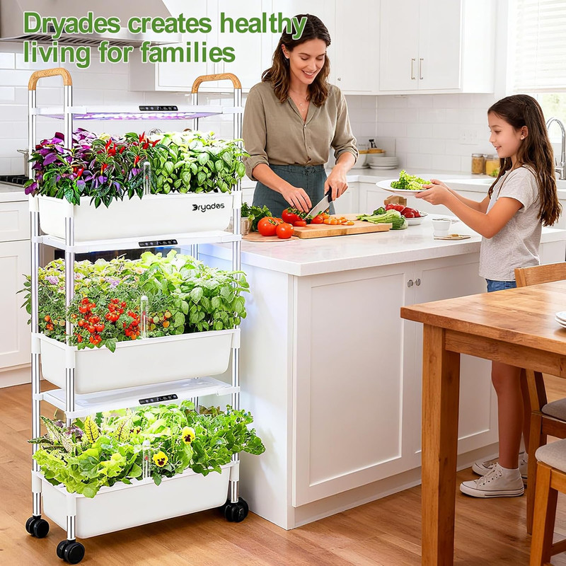 81-Pod 3-Layer Indoor Hydroponic Growing System