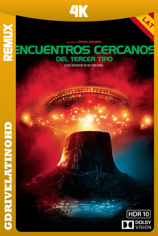 Encuentros Cercanos del Tercer Tipo (1977) BDRemux 4K DV HDR10 Latino-Inglés