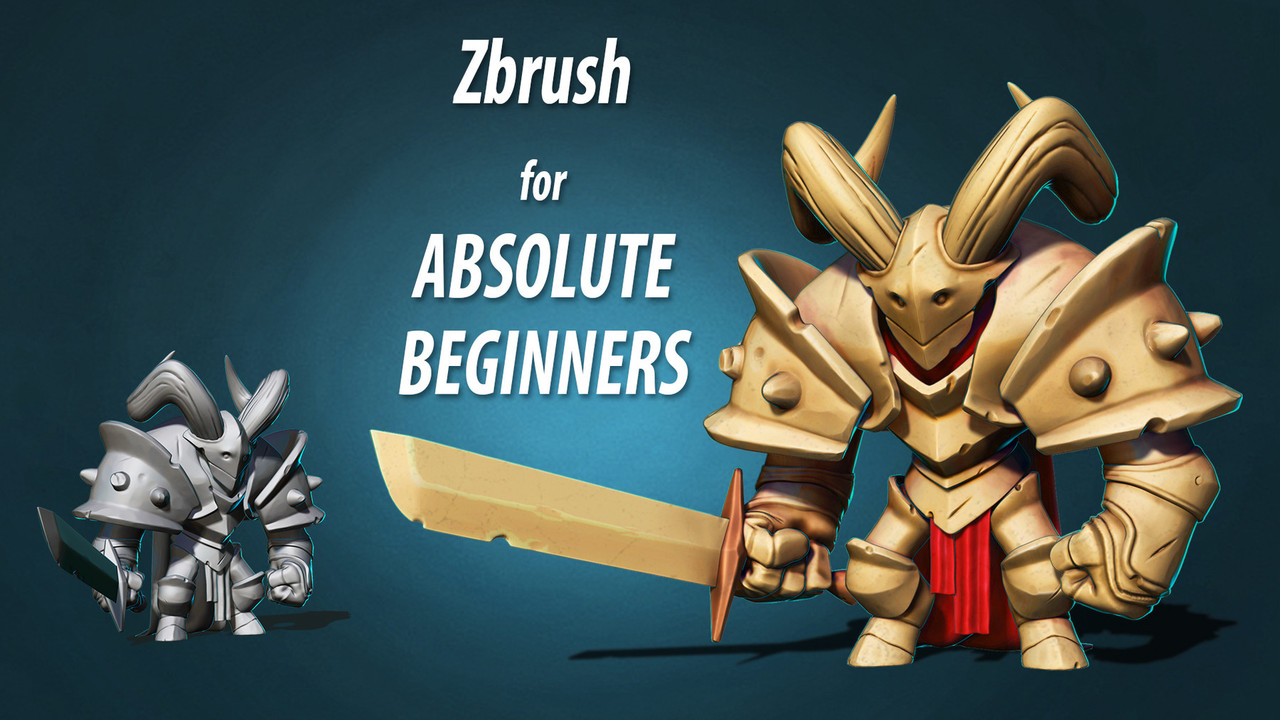 [FlippedNormals] - Absolute Beginners ZBrush Course