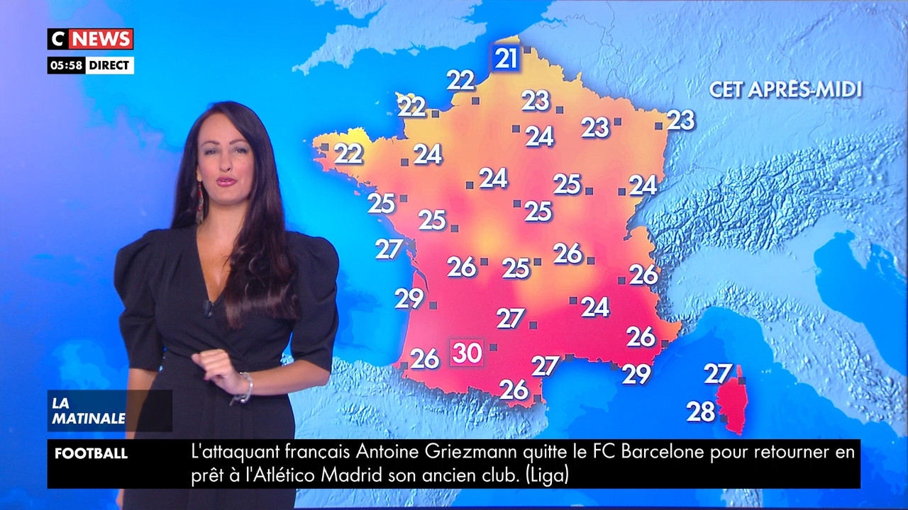 09.01 - 04.57.00 - Météo de 5h56. Prévisions météo pour les prochains....ts_snapshot_00.04.54.768