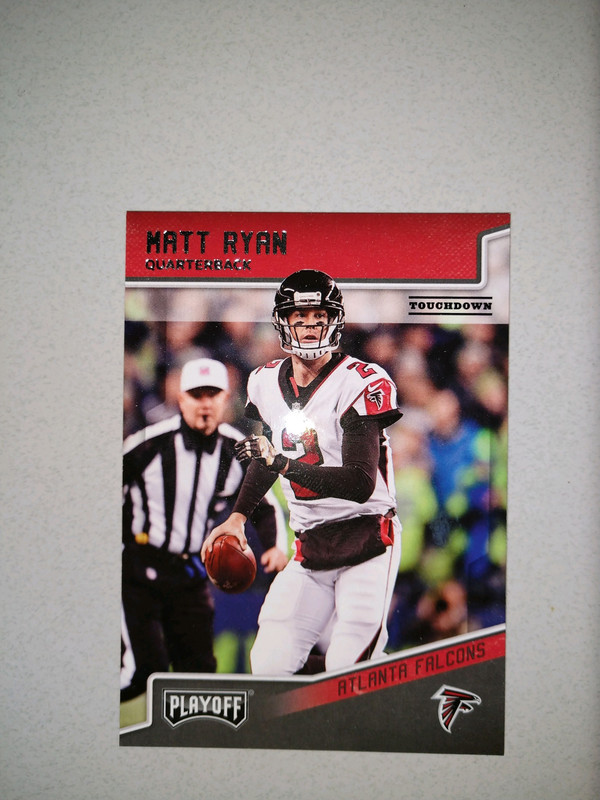 2018 Panini Playoff Matt Ryan Touchown - Front