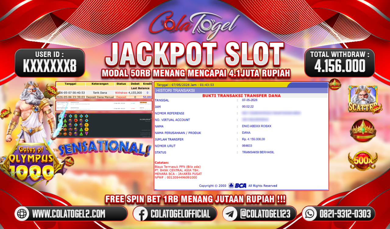 JACKPOT SLOT GACOR!!