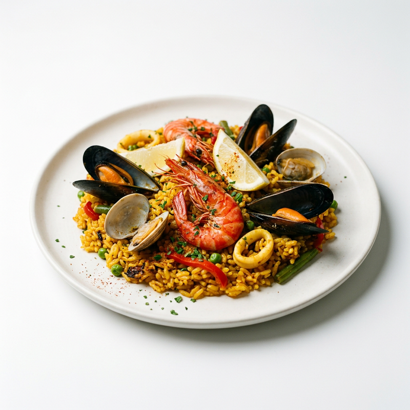 Paella De Marisco (2 Personas)